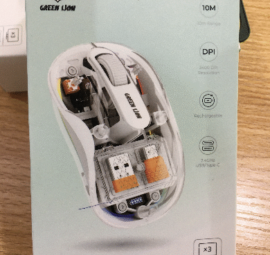 Turtle Mouse (Green Lion)